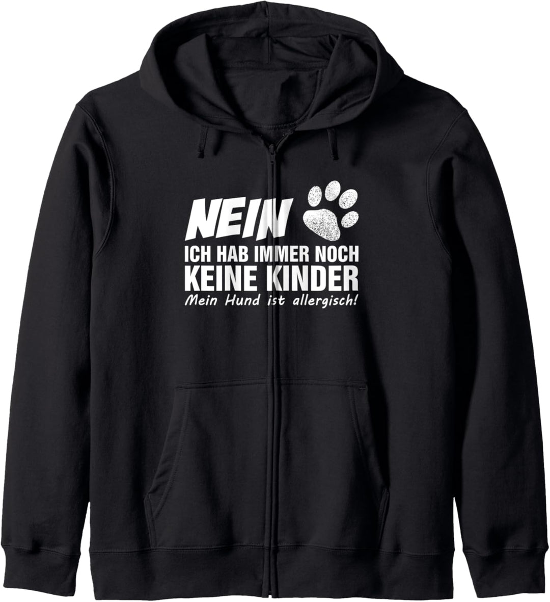 Keine Kinder Hunde Gassi Sprüche Design Hund Haustier Tiere Kapuzenjacke