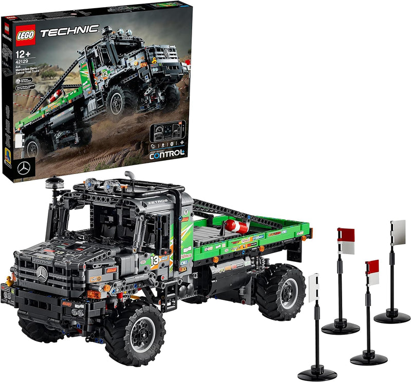 LEGO 42129 Technic 4x4 Mercedes-Benz Zetros Offroad-Truck, ferngesteuertes Auto, App-kontrolliertes