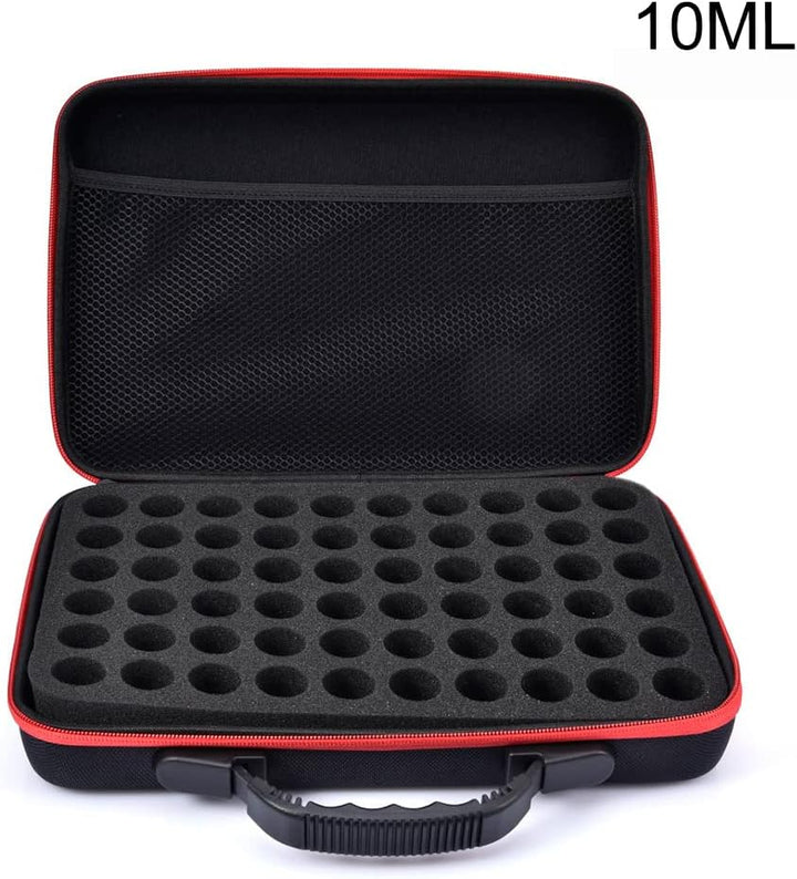 Ätherisches Öl Tragetasche, Aufbewahrungsbox für 60 Flaschen 10ml 15ml Ätherisches Öl Nagellack Arom