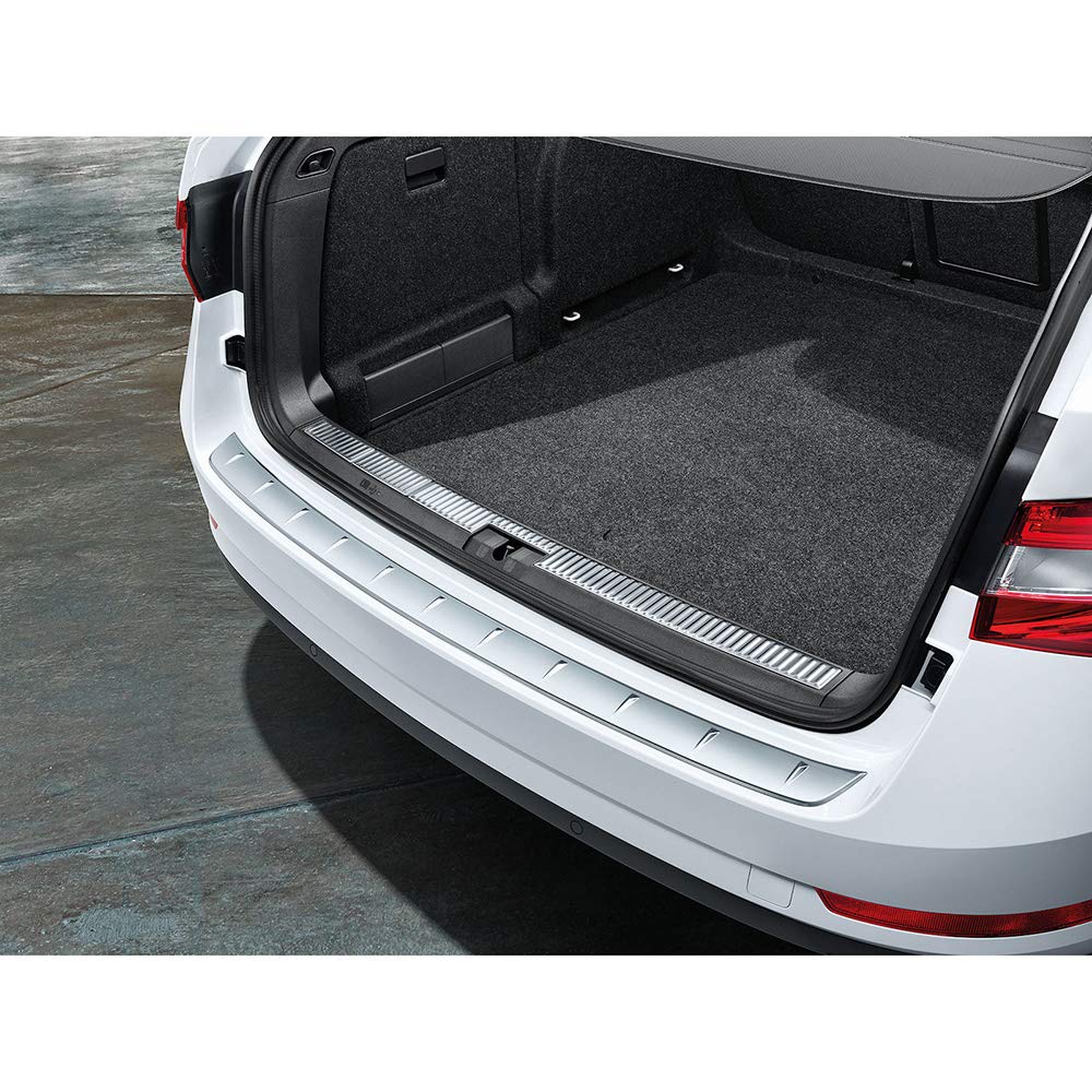 Skoda 3V9061195 Ladekantenschutz Schutzleiste Stossfänger Silber, nur für Combi