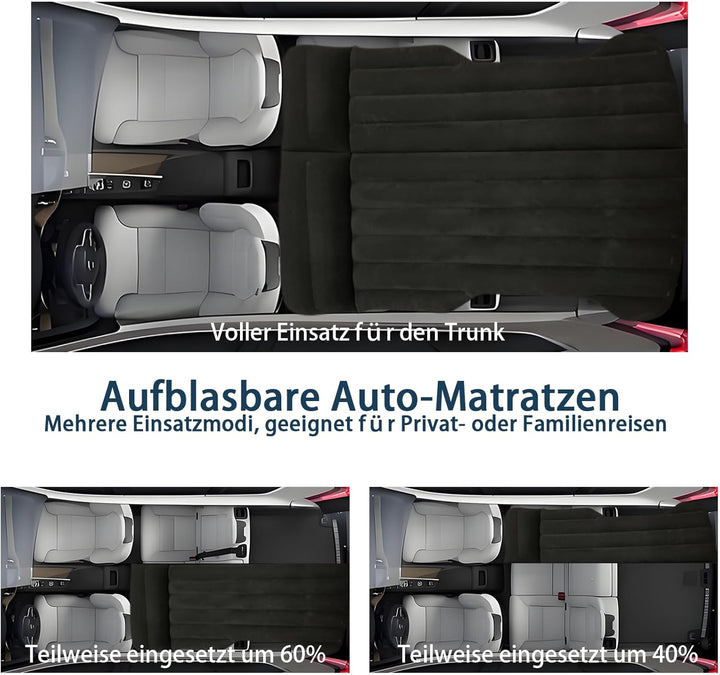 Auto Matratze, Aufblasbare Matratze für Model Y RV Minivan SUV Luftmatratze, Verdickte Automatratze