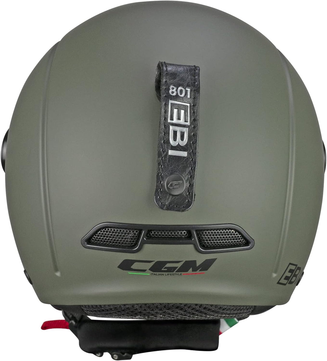 CGM Unisex – Erwachsene EBI skihelm XXXS (49-50cm) Grün matt, XXXS (49-50cm) Grün matt