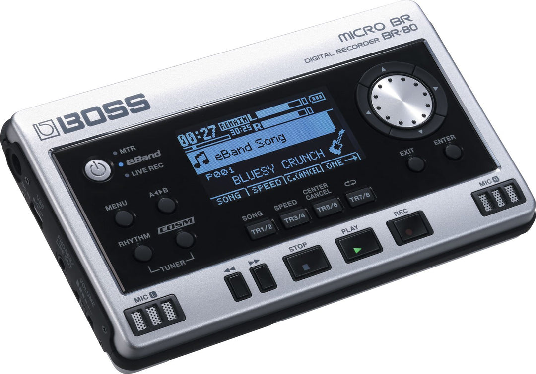 Boss Micro BR-80 Digital Recorder Single, Single