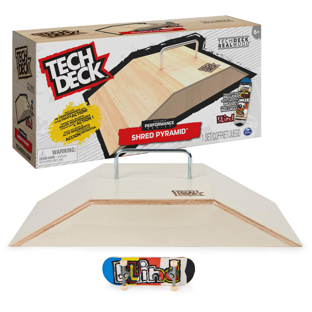 TECH DECK Funbox Ramp Holz Mehrfarbig, 6063827