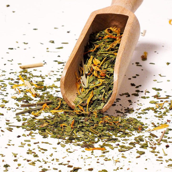 Mate Tee Verde Mate Set 1,5kg - Brasilien Yerba Mate - 5mm Grobe Blätter - Luftgetrocknet, Staubarm