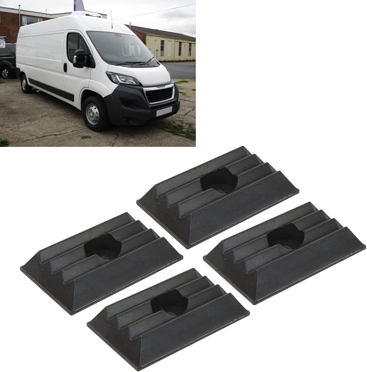 Auto Gummipuffer Aufhängung, 4 Stück Gummipuffer Aufhängung 1362685080 Ersatz für Citroen Jumper Bus