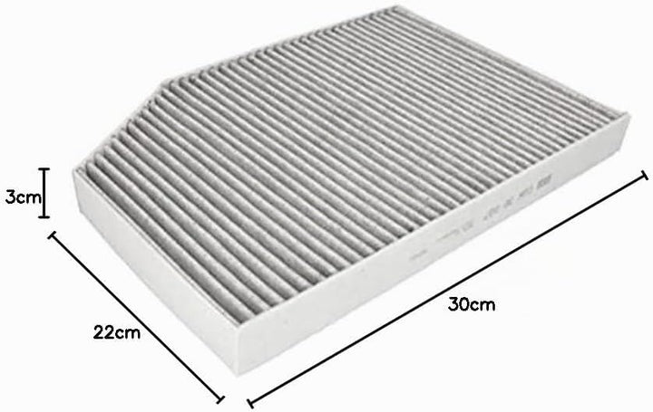 MANN-FILTER CUK 30 007 Innenraumfilter – Pollenfilter mit Aktivkohle – Für PKW