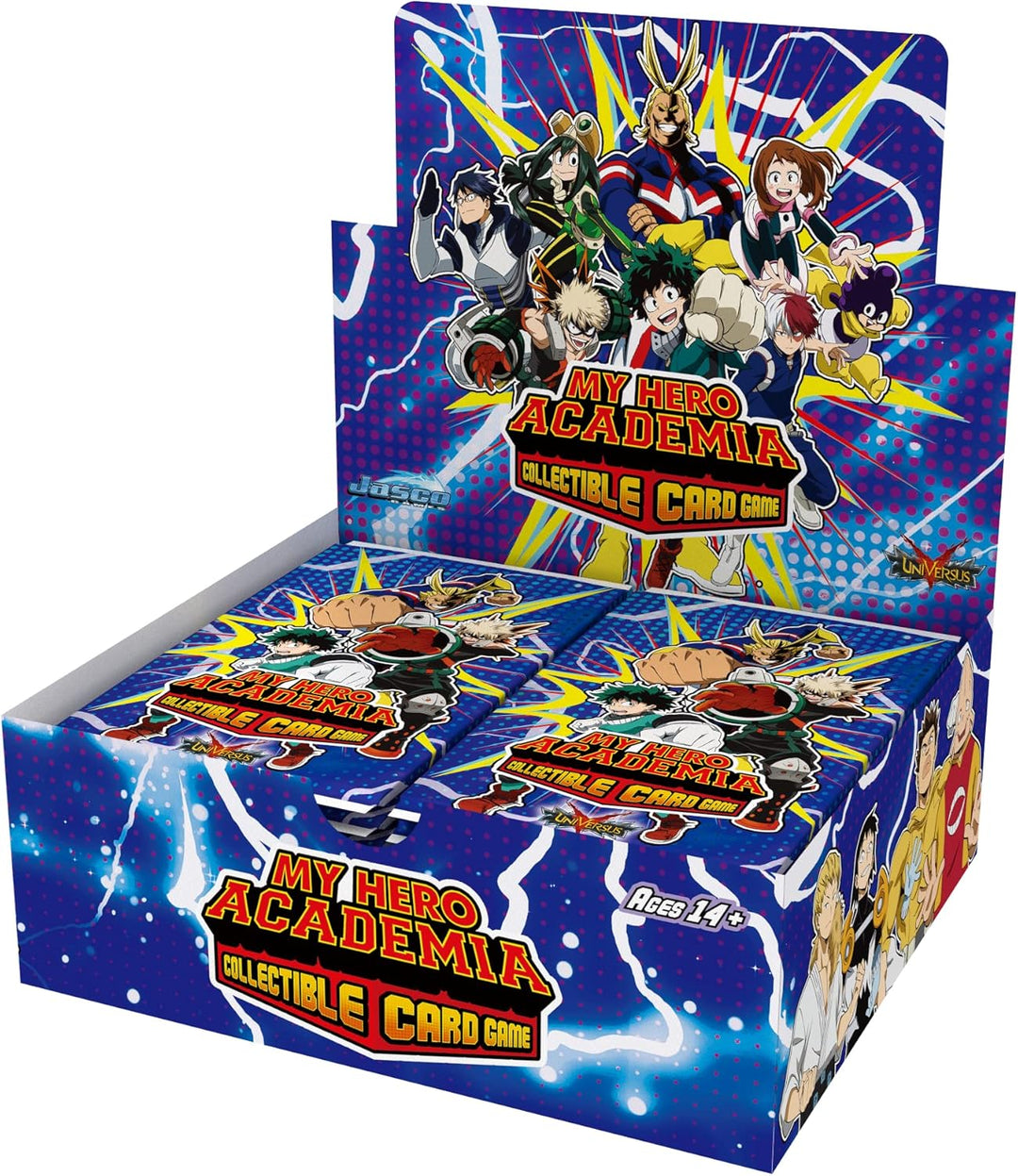 Jasco My Hero Academia Sammelkartenspiel, Booster Wave 1 Display, Kartenspiel, ab 14 Jahren, für 2 S