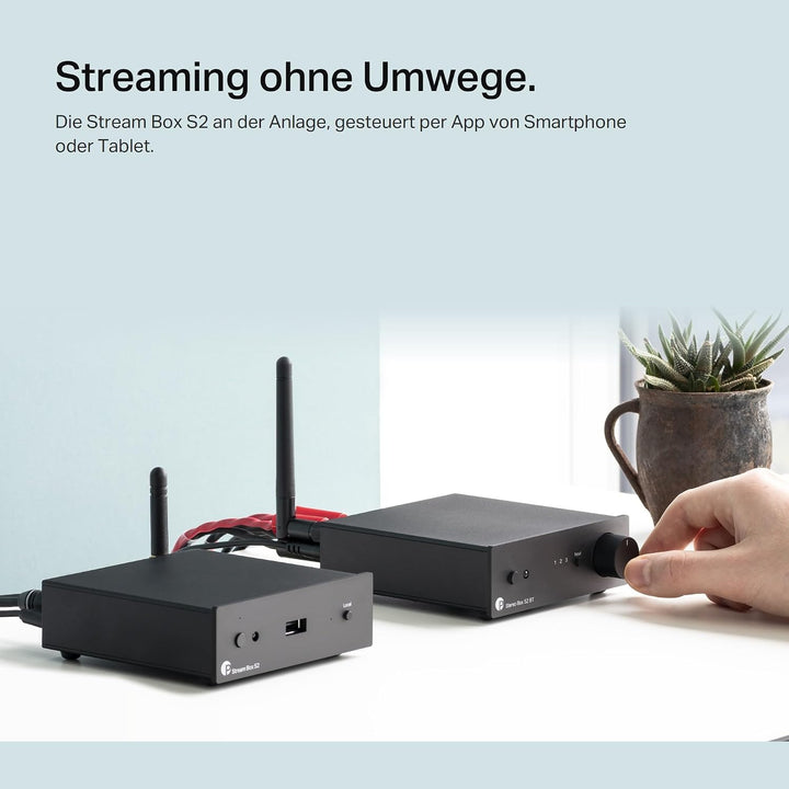Pro-Ject Stream Box S2 (Silber), Silber