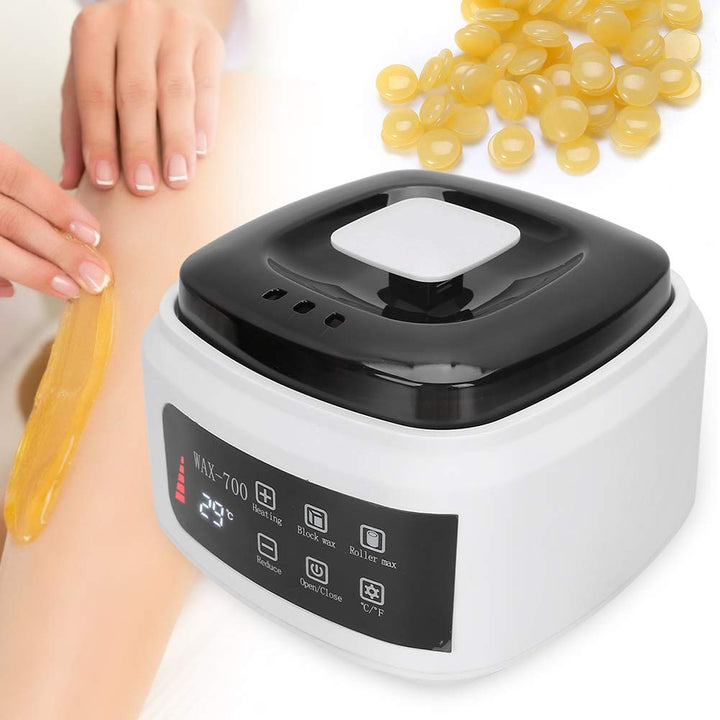 Haarentfernungs-Wachs-Maschine, 500 ml 120 W Wachs-Heizung Tragbare automatische Frauen für Männer F