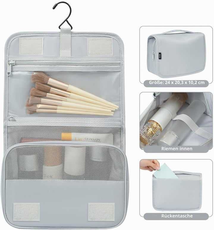 BAGAIL 10er-Set Packwürfel in verschiedenen Grössen Packorganizer für Reisezubehör Handgepäck Koffer