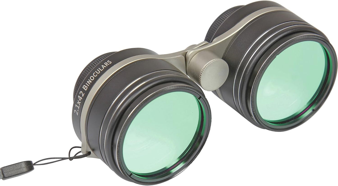 Omegon Astronomie Fernglas 2.1x42 für die Himmelsbeobachtung und Orientierung am Sternenhimmel mit l