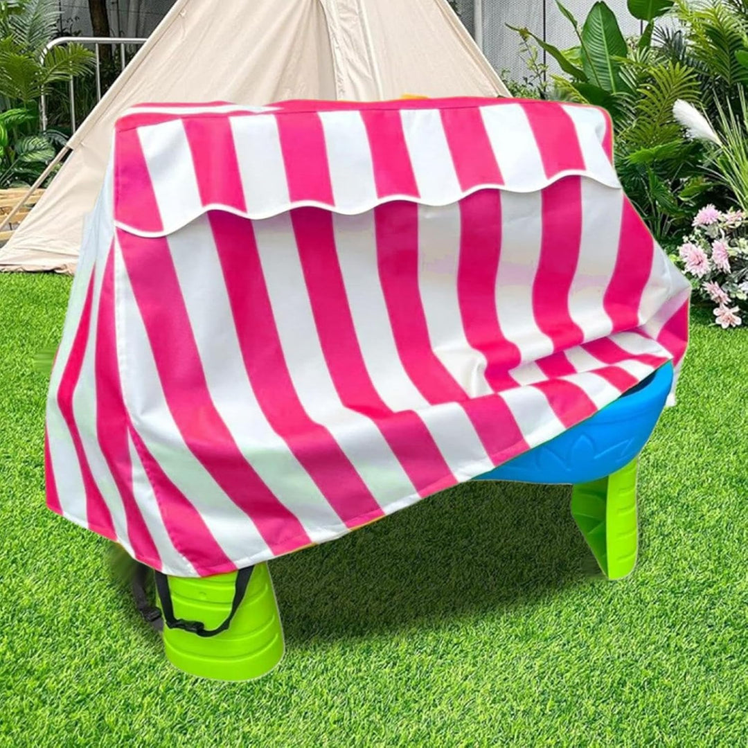 Kids Water Table Deckung Fit Regenschauer Spritzteich Wasserspiegel, 2 Schritt Wasserresistent Staub