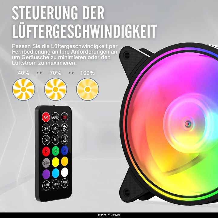 EZDIY-FAB Fan Hub X mit RF Remote