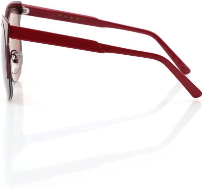 Marni CURVE ME101S Red Violet/Orange Red 56/17/140 Damen Sonnenbrillen