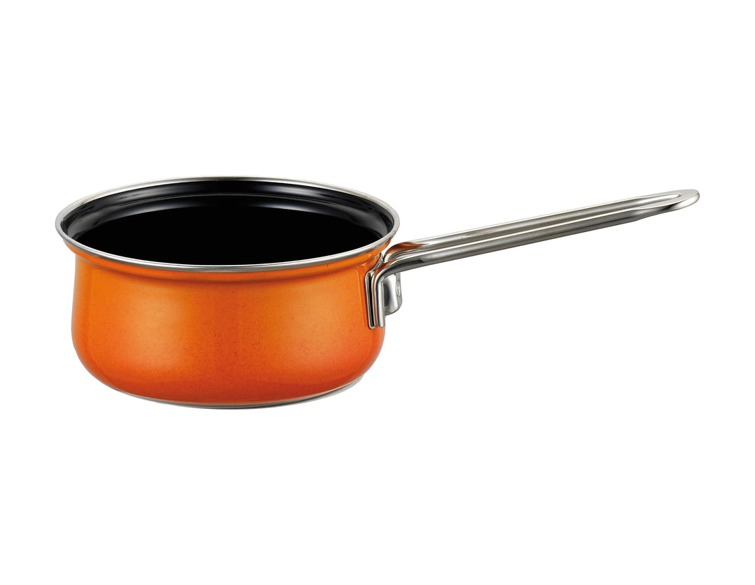 Riess, 0680-034, Stielkasserolle OHNE Glasdeckel, NOUVELLE CORALL, Durchmessser 16 cm, Höhe 11,4 cm,