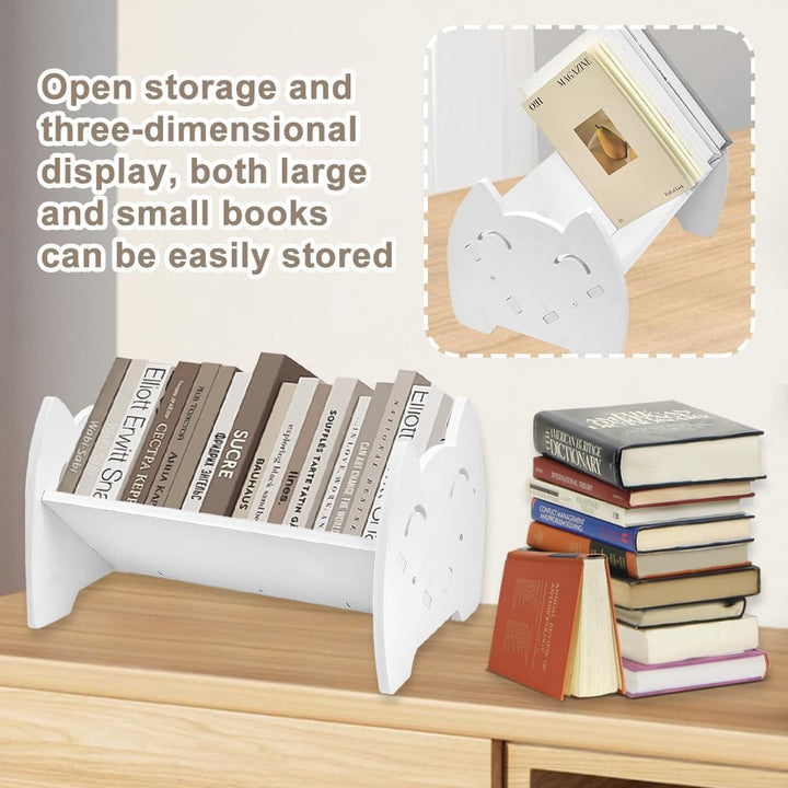 Bücherregal Kinder Klein Schreibtisch Weiss Kinderbücherregal Bücher Aufbewahrung Kinderregal Leseec