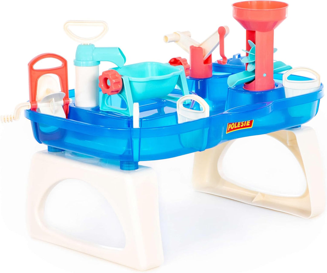Wader Bath World 6 Badewelt Waterfun Wasserspielzeug Badespielzeug Blau, Blau