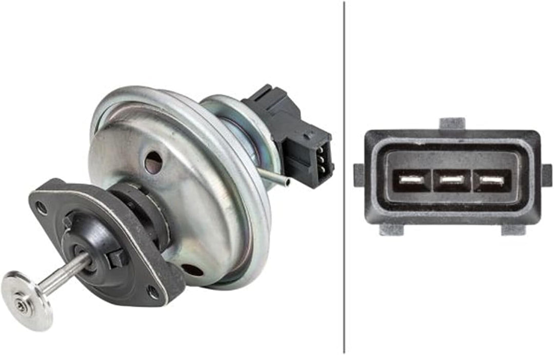 HELLA 6NU 010 171-751 AGR-Ventil - elektrisch-pneumatisch - mit Dichtung