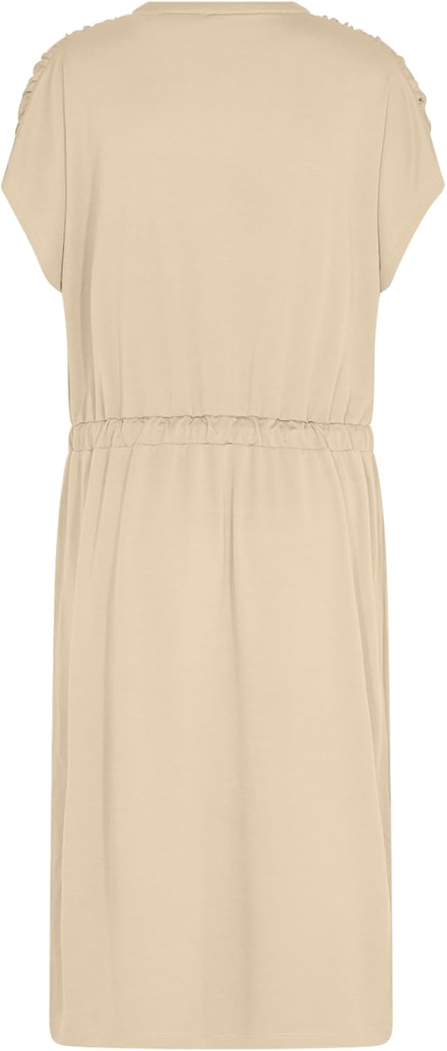 SOYACONCEPT Damen SC-Laurel 3 Kleid S Sand, S Sand