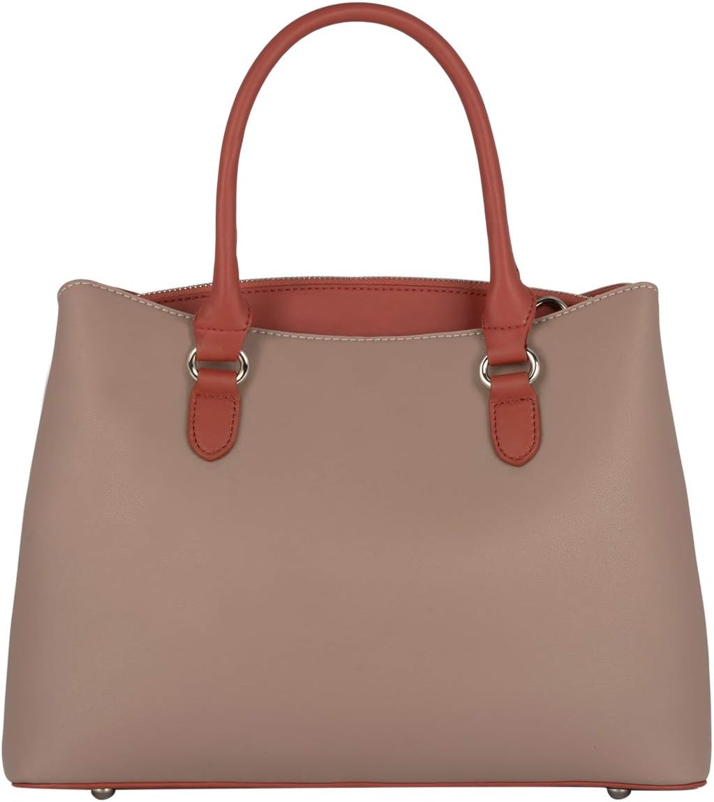 David Jones - Damen Handtasche Elegante - Frauen Henkeltasche Mittelgross PU Leder - Umhängetasche S