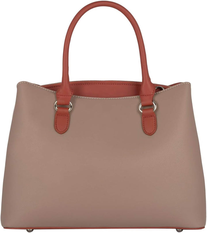 David Jones - Damen Handtasche Elegante - Frauen Henkeltasche Mittelgross PU Leder - Umhängetasche S