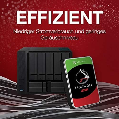 Seagate IronWolf Pro, NAS interne Festplatte 10TB, HDD, 3.5 Zoll, 7200 U/Min, CMR, 256 MB Cache, SAT
