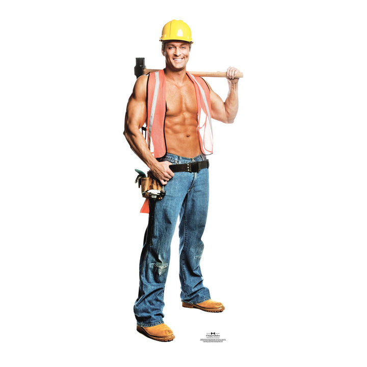Star Cutouts Pappaufsteller Billy der Bauarbeiter Billy Konstruktion, Billy Konstruktion