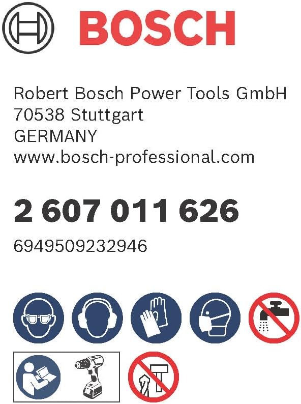 Bosch Professional 3 tlg. Diamantbohrer-Set Expert for Ceramic (für Harte Fliesen, Harter Stein, Wei
