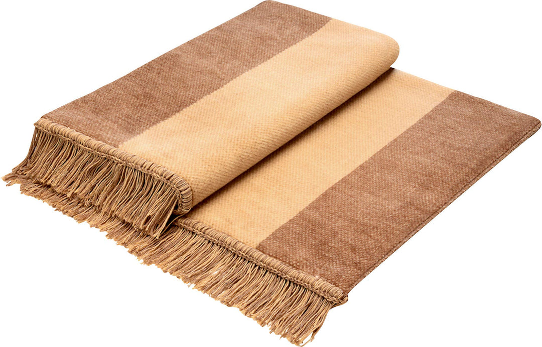 biederlack Schondecke Salt & Pepper Camel 100 x 200 cm - (718341)