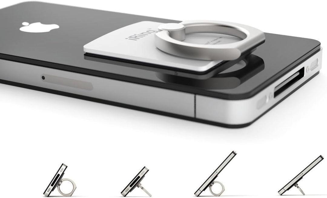 iRing Premium Style Ring, Smartphone-, Handy-Halterung, Haltegriff, Standfuss, Autohalterung, Selfie