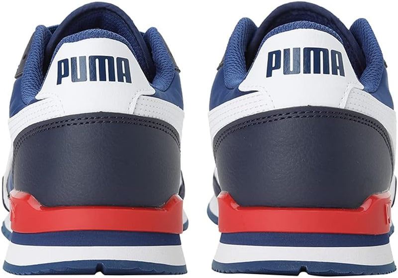 PUMA Unisex St Runner V3 Nl Sneaker 42 EU Blazing Blue White Peacoat, 42 EU Blazing Blue White Peaco