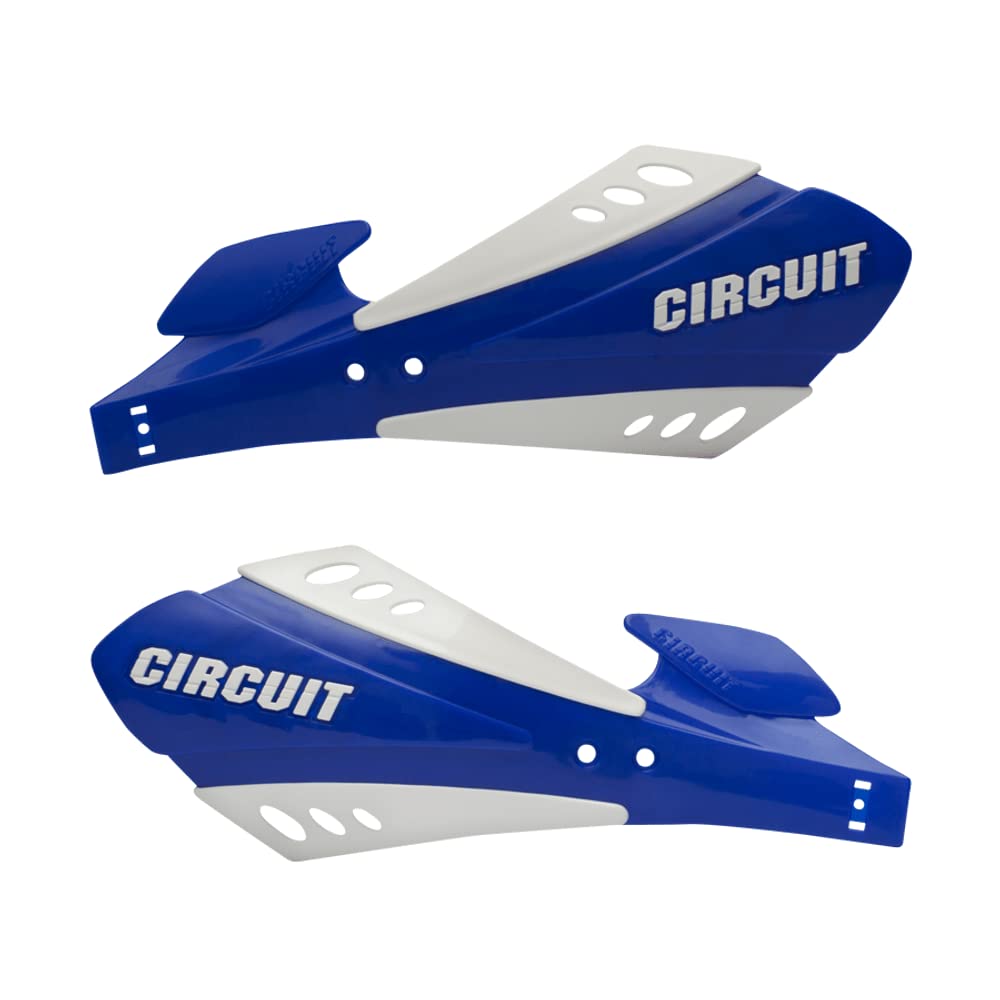 CIRCUIT Equipment PM033-242 Handschützer SX Bicomp, Weiss/Blau, Weiss/Blau