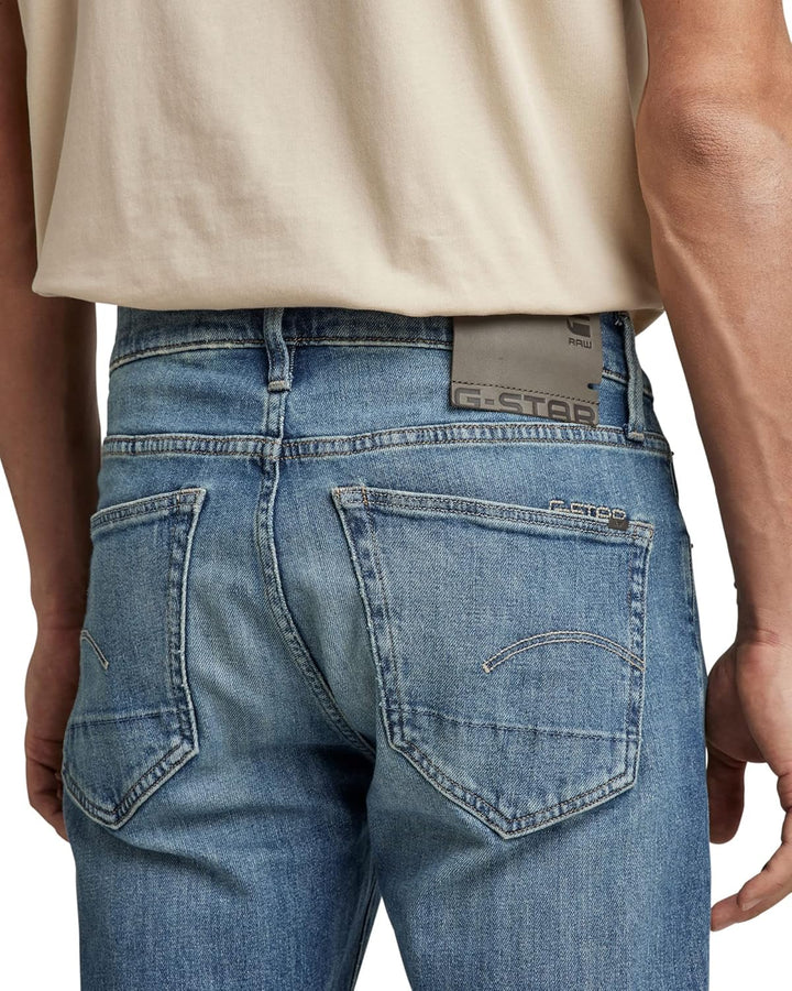 G-Star Herren Jeans 3301 Slim Style Jeans 27W / 30L Blau (Antique Faded Blue Opal Restored), 27W / 3