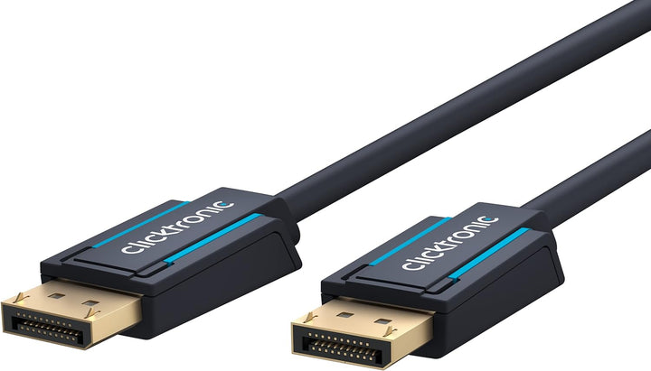 Clicktronic Casual DisplayPort-Kabel Audio / Video Verbindung für HD- und 3D-Inhalte, 20m, 20m