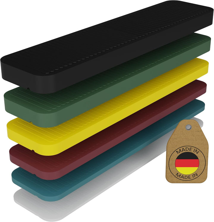 FUX 600 Stück Abstandshalter SET 100mm x 24mm x 1mm-6mm | Made in Germany | Unterlegplatten, Distanz