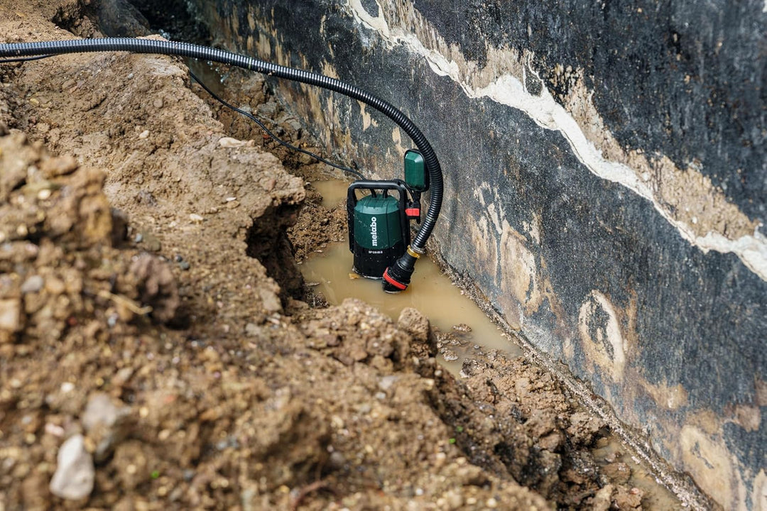 metabo Schmutzwasser‑Tauchpumpe SP 120‑35 S - 410 W, 12.000 l/h, 4.5 m Förderhöhe, bis 35 mm Korngrö