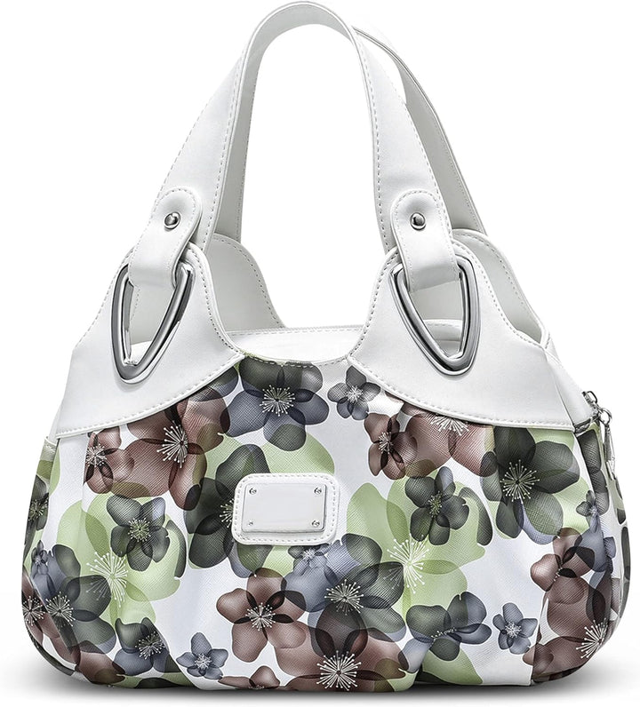 DIRRONA Damen Handtasche Schultertasche Kompakt Tragetasche Lässige Handgelenktasche Wasserdicht PU