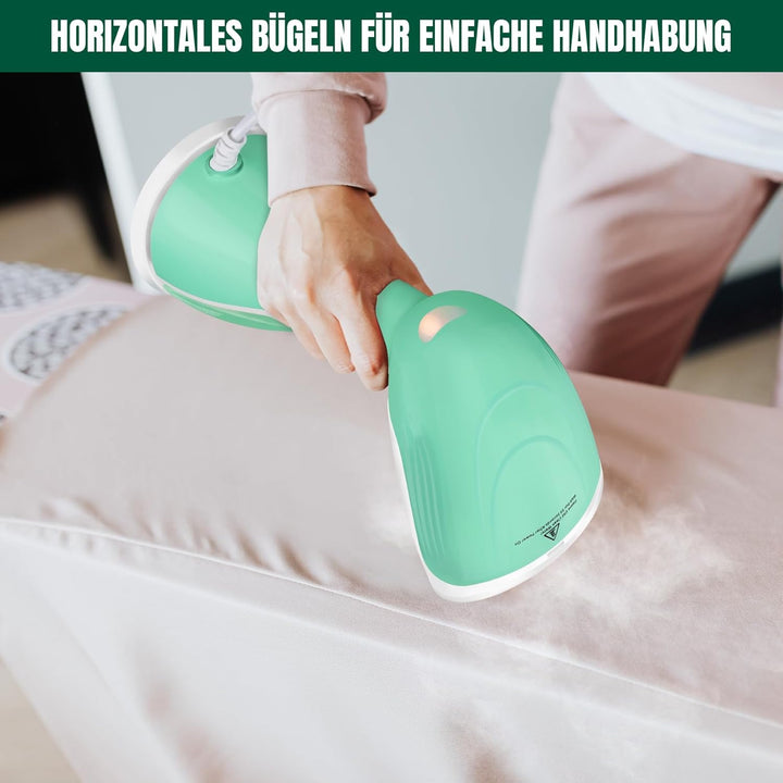 Dampfer für Kleidung, tragbarer vertikaler Dampfer, Handheld Garment Faltenentferner, 30s schnelles