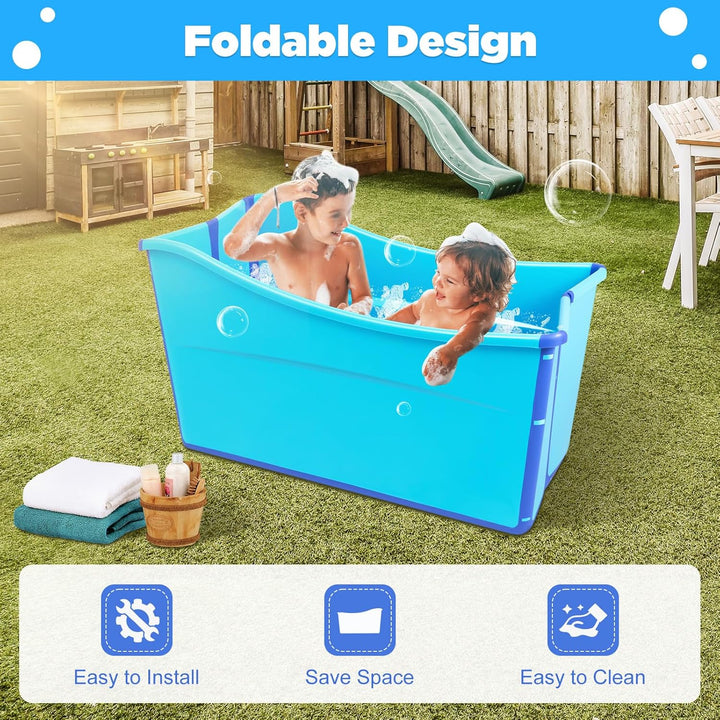 Mobile Badewanne, Faltbare Badewanne, Erwachsene Sauna Bad für Erwachsene und Kinder Kann in Outdoor