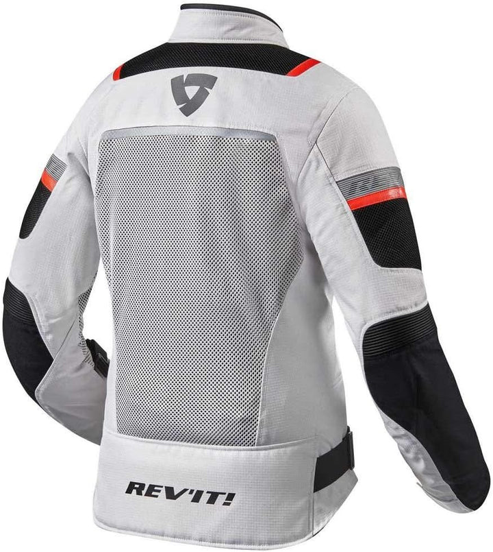 Revit Tornado 3 Damen Motorrad Textiljacke (White/Black,36)
