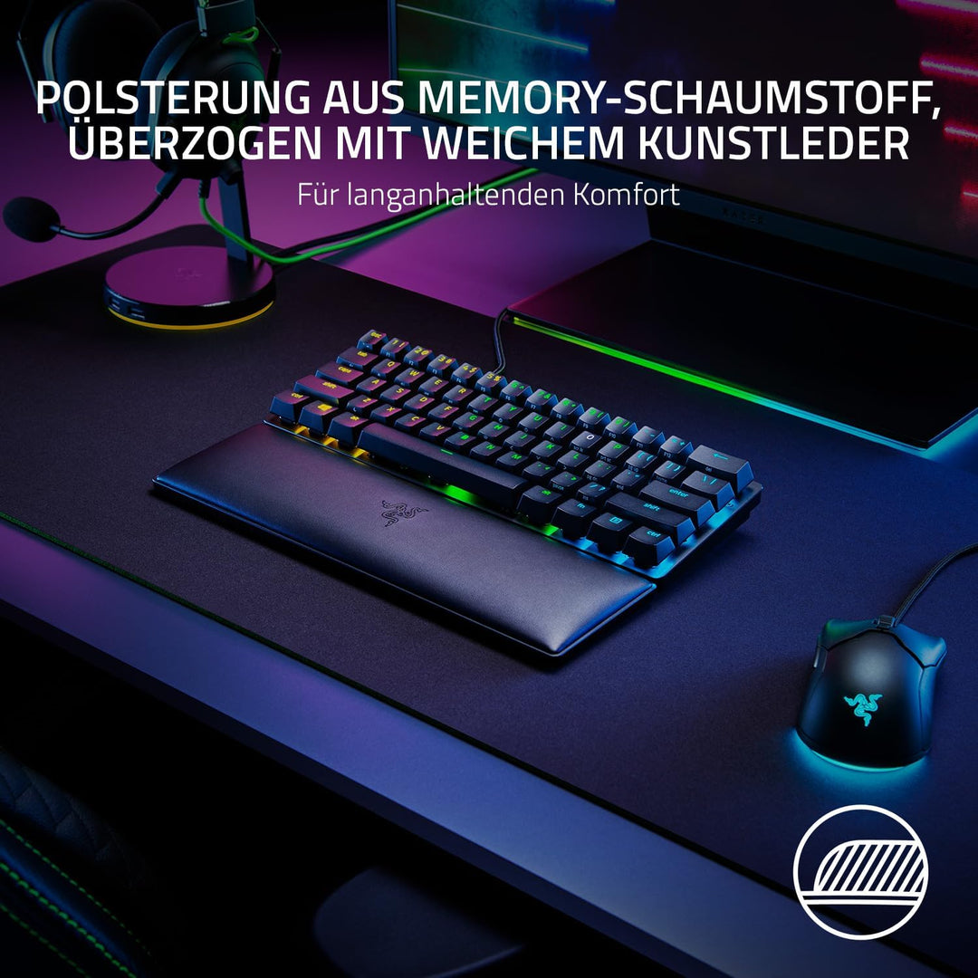 Razer Wrist Rest für Mini - Ergonomische Handballenauflage von Razer für Mini-Tastaturen (Polsterung