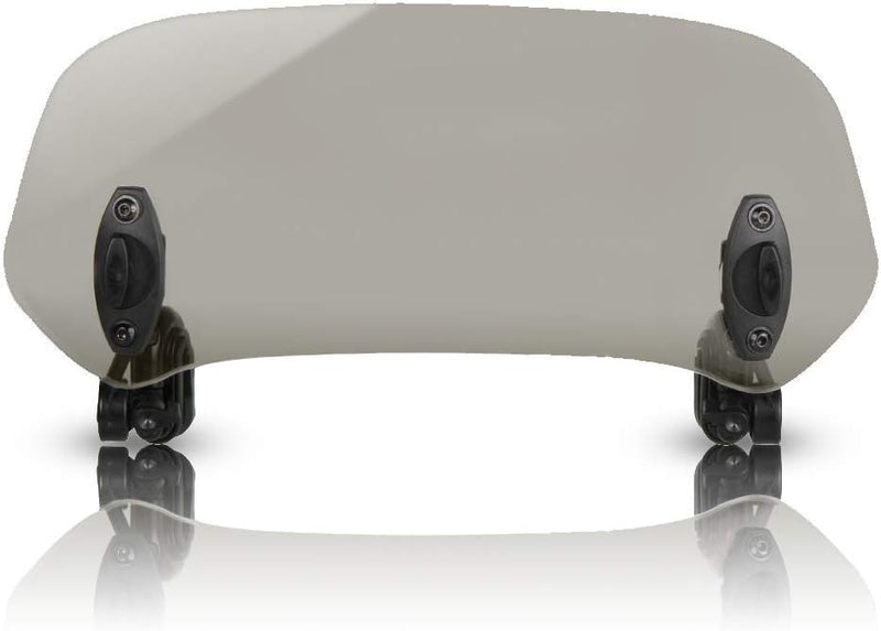 368mm Motorrad Windabweiser Verstellbare Clip-on Windschutzscheibe Zubehör Windschild Windschutzsche