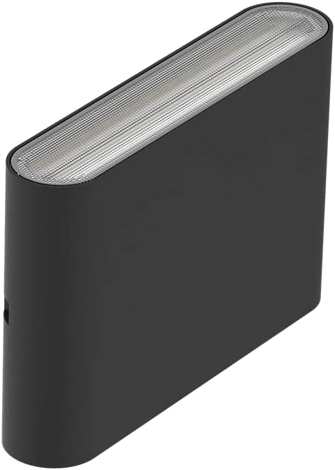 Wandleuchte FLASK 10W 3.000K schwarz IP65 | 3 Jahre Garantie