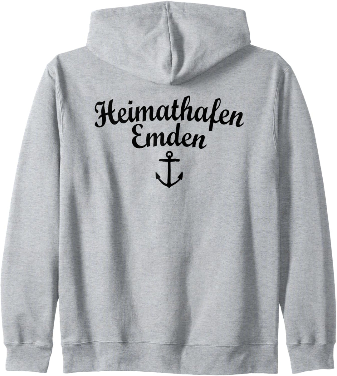 Heimathafen Emden (Schwarz) Emden Kapuzenjacke