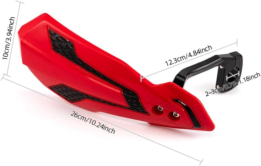 Handprotektoren Motorrad Universal Motorrad Handschutz Passend für 22 mm 25 mm und 28 mm Lenker Grif