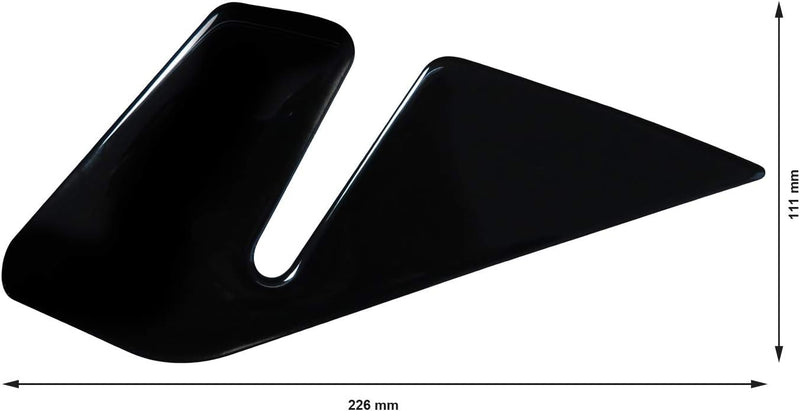 Tankpad Seitentank Black kompatibel für Honda CBR 1000 RR Fireblade 800341