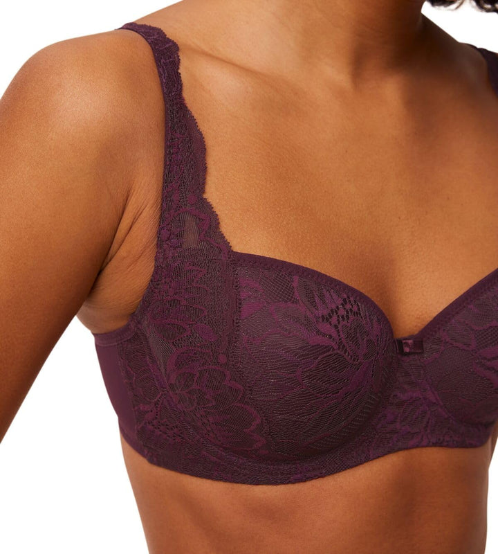 Triumph Damen Bra 70A Deep Burgundy, 70A Deep Burgundy