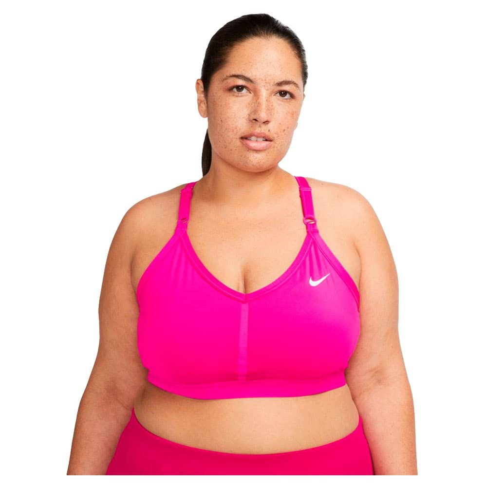 Nike Damen Indy Sport-BH XS Active Pink/Active Pink/White, XS Active Pink/Active Pink/White