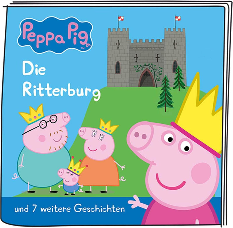 tonies Hörfigur für Toniebox, Peppa Wutz – Die Ritterburg und 7 weitere spannende Peppa Wutz Geschic